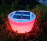 Inflatable Portable Solar Light Lamp For Camping