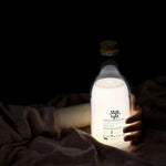Lamp Milk Bottle DIY Message