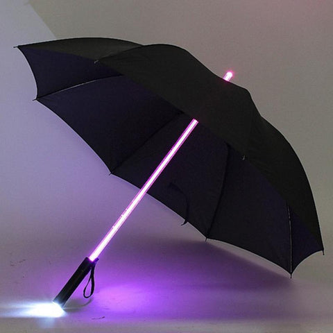 Color LED Lightsaber Light Up Umbrella