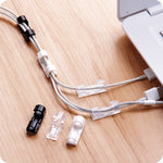 Wire Cable Management Organizer Desktop & Workstation Clips