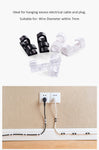 Wire Cable Management Organizer Desktop & Workstation Clips