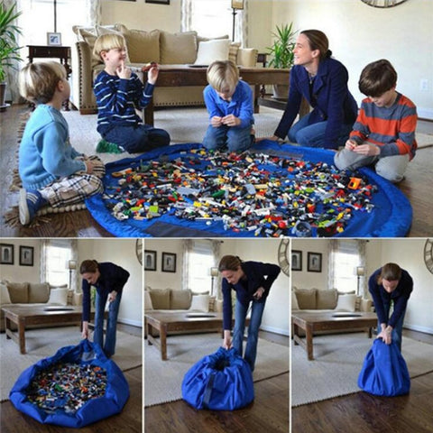 Large Portable Kids Toy Storage Bag