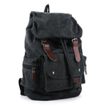 Canvas Backpack | Palmahos™ https://palmahos.com/products/canvas-backpack Canvas Backpack with Vegan Leather Trims 100% stone washed cotton canvas construction. Exterior pockets. Measures: 18" TALL, 12 " WIDE and 6.5" DEEP. Machine Washable. Magnetic Closure. Colors: Coffee,Black,Green,Beige,Blue. New Design: Belt Can Left and right exchange to use. Capacity: 20-35 Litre. Size: Long 30cmx42c...