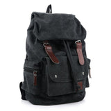 Canvas Backpack | Palmahos™ https://palmahos.com/products/canvas-backpack Canvas Backpack with Vegan Leather Trims 100% stone washed cotton canvas construction. Exterior pockets. Measures: 18" TALL, 12 " WIDE and 6.5" DEEP. Machine Washable. Magnetic Closure. Colors: Coffee,Black,Green,Beige,Blue. New Design: Belt Can Left and right exchange to use. Capacity: 20-35 Litre. Size: Long 30cmx42c...