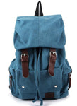 Canvas Backpack | Palmahos™ https://palmahos.com/products/canvas-backpack Canvas Backpack with Vegan Leather Trims 100% stone washed cotton canvas construction. Exterior pockets. Measures: 18" TALL, 12 " WIDE and 6.5" DEEP. Machine Washable. Magnetic Closure. Colors: Coffee,Black,Green,Beige,Blue. New Design: Belt Can Left and right exchange to use. Capacity: 20-35 Litre. Size: Long 30cmx42c...
