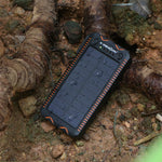 Waterproof 15000mAh Portable Solar Power Bank