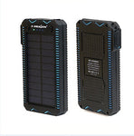 Waterproof 15000mAh Portable Solar Power Bank