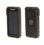 Waterproof 15000mAh Portable Solar Power Bank