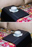 Handmade Wooden Oak Sofa Tray Table