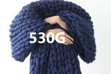 Thick Natural Wool Chunky Felt Wool Roving Yarn