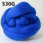 Thick Natural Wool Chunky Felt Wool Roving Yarn