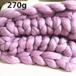 Thick Natural Wool Chunky Felt Wool Roving Yarn
