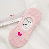 Heart Ankle Invisible Socks