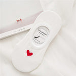 Heart Ankle Invisible Socks