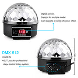 LED DISCO CRYSTAL BALL WITH FREE USB