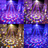 LED DISCO CRYSTAL BALL WITH FREE USB