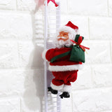 Ladder-Climbing Santa