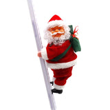 Ladder-Climbing Santa
